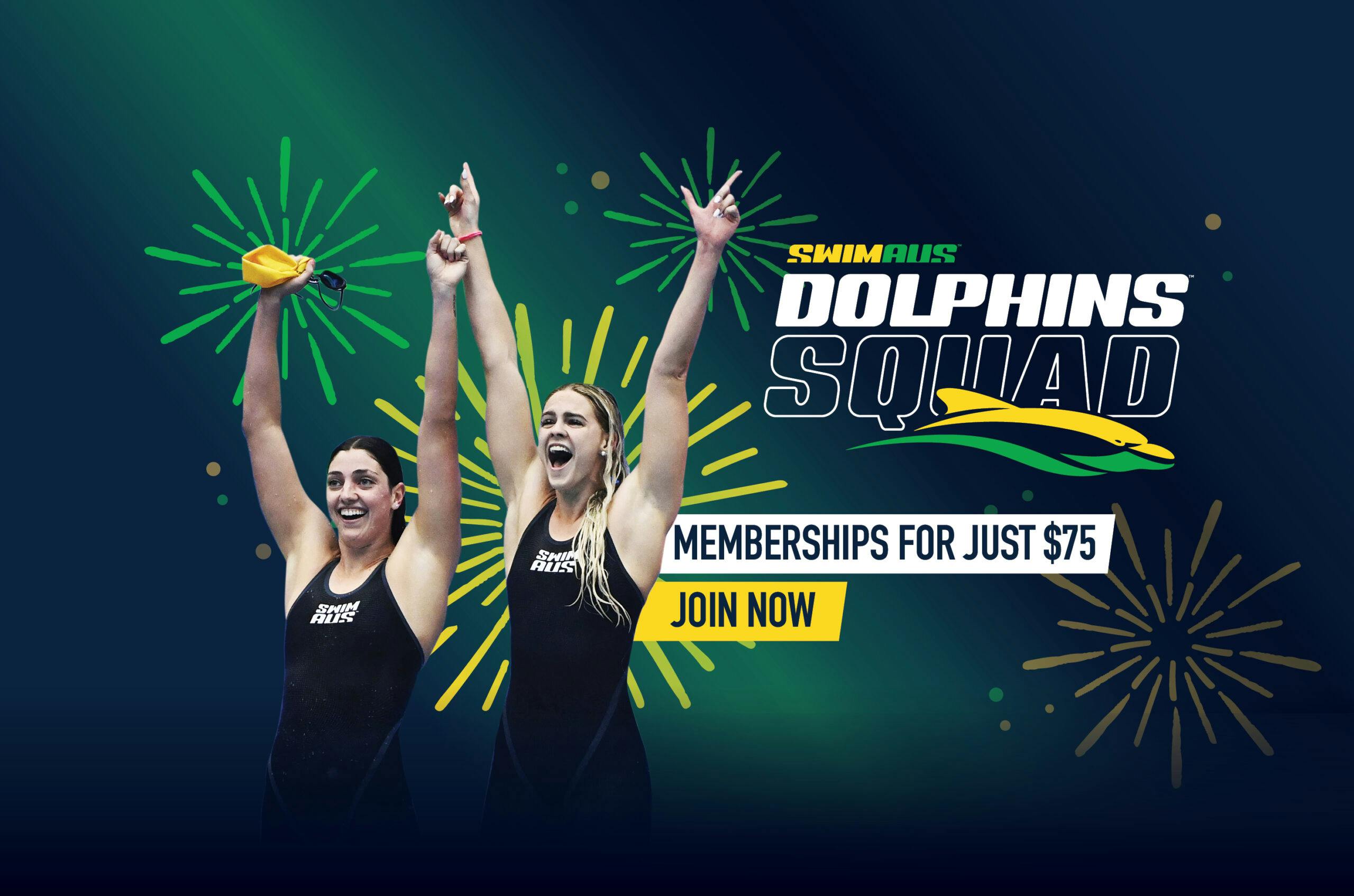 Join Dolphin Squad. Memberships for just $75.